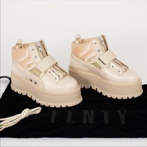 ISO Puma X Rihanna Zipper Sneaker Boots
